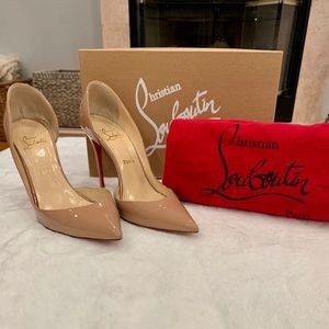 Christian Louboutin Iriza 100mm in Nude